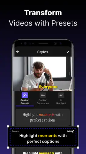 Captions Ai: Videos Subtitles screenshot