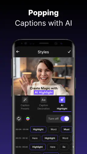 Captions Ai: Videos Subtitles screenshot