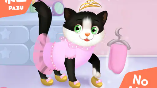 Cat game - Pet Care & Dress up screenshot