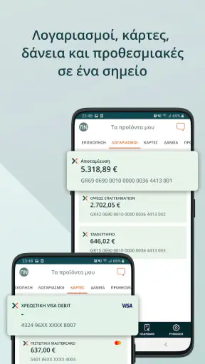 ChaniaBank Mobile screenshot