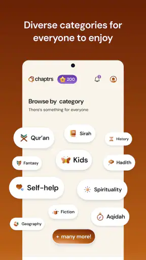 Chaptrs - Islamic Audiobooks screenshot
