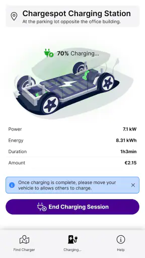 Chargespot by Protergia screenshot