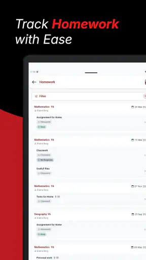 Classter screenshot