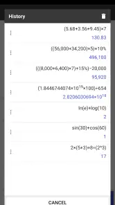 ClevCalc - Αριθμομηχανή screenshot