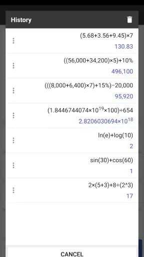 ClevCalc - Αριθμομηχανή screenshot