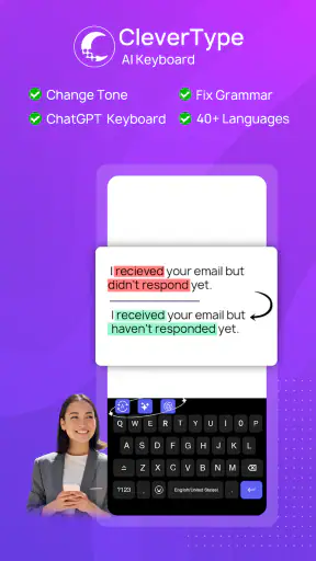 CleverType AI Πληκτρολόγιο screenshot