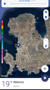 Clime: Ραντάρ Καιρού Ζωντανά screenshot
