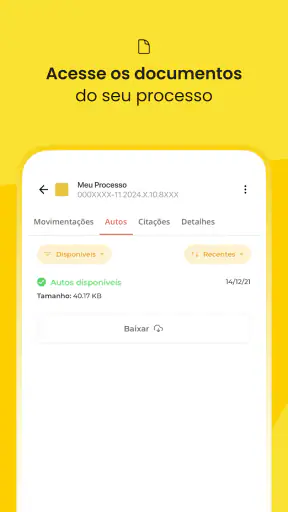 Consultar Processo - Escavador screenshot