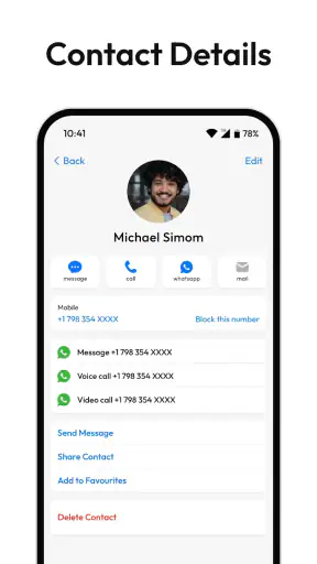 Contacts: Phone Calls & Dialer screenshot