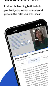 Coursera: Εξέλιξη καριέρας screenshot