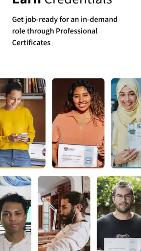 Coursera: Εξέλιξη καριέρας screenshot