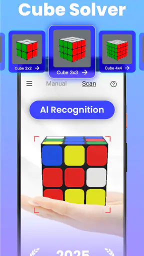 Cube Solver - Magic Cube 3D screenshot