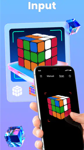 Cube Solver - Magic Cube 3D screenshot