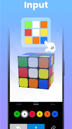 Cube Solver - Magic Cube 3D screenshot