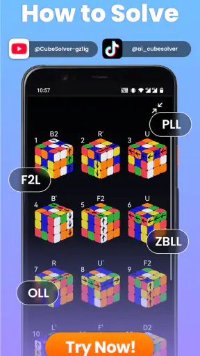 Cube Solver - Magic Cube 3D screenshot