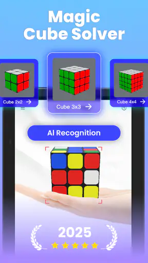Cube Solver - Magic Cube 3D screenshot