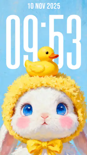 Depth Wallpapers: Clock Live screenshot