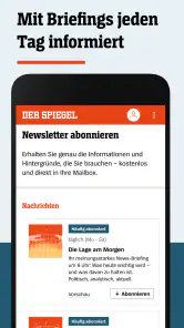 DER SPIEGEL - Nachrichten screenshot