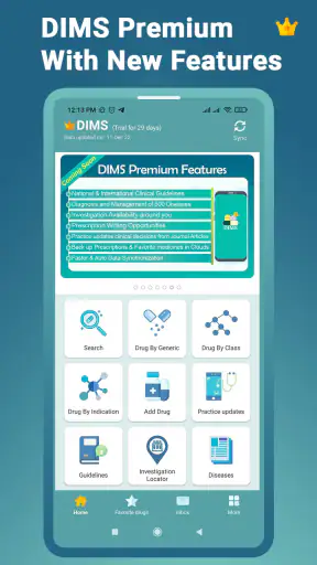 DIMS screenshot