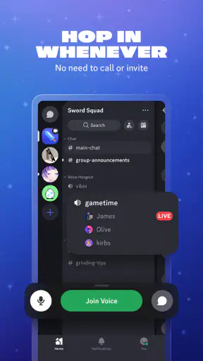 Discord - Ομιλία, Τσατ, Άραγμα screenshot