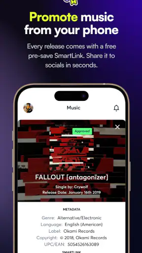Ditto Music screenshot