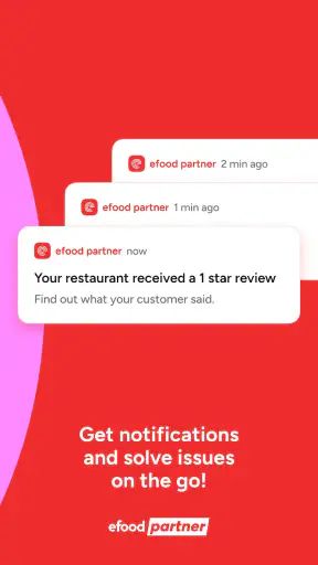 efood partner screenshot