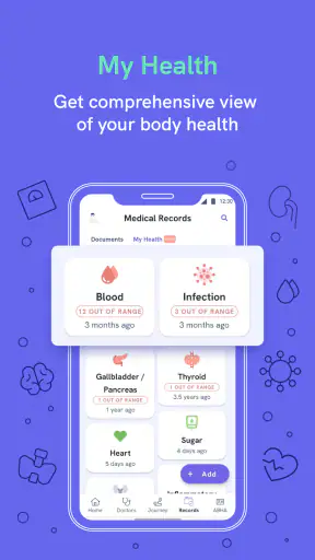 Eka Care: Records, Trackers screenshot