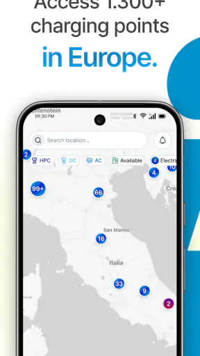 Electrip EV Charging screenshot