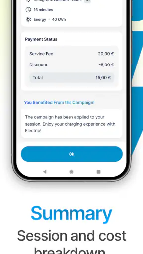 Electrip EV Charging screenshot