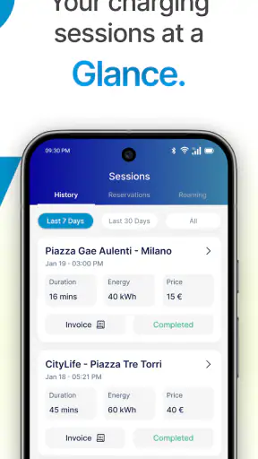 Electrip EV Charging screenshot