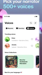 ElevenReader - Voice Reader screenshot