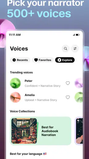 ElevenReader - Voice Reader screenshot