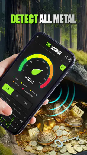 EMF Scanner - Metal Detector screenshot