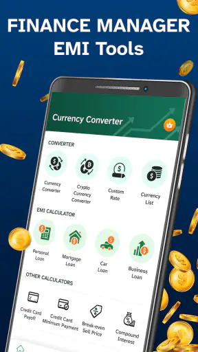 EMI Calculator Finance Tracker screenshot