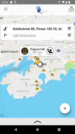 Ermis TAXI Athens screenshot