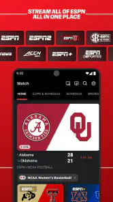 ESPN screenshot