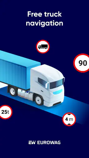 Eurowag Navigation - Truck GPS screenshot