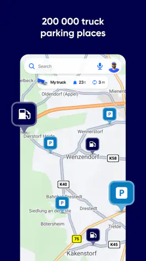 Eurowag Navigation - Truck GPS screenshot
