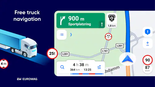 Eurowag Navigation - Truck GPS screenshot