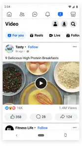 Facebook Lite screenshot