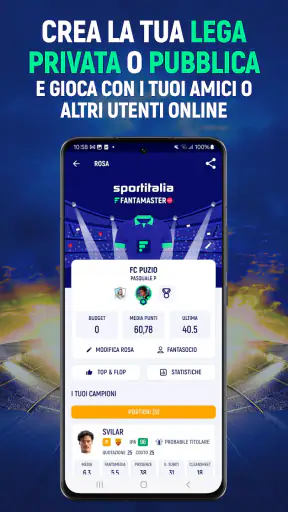 FantaMaster® - Fanta Leghe screenshot