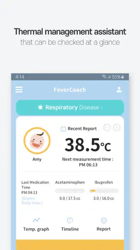Fever Coach screenshot