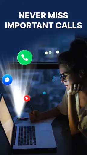 Flash Alert on Call and SMS screenshot