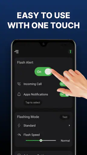 Flash Alert on Call and SMS screenshot