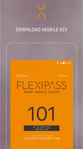 FLEXIPASS Mobile Access screenshot