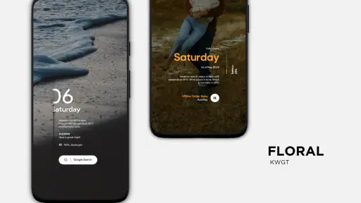 Floral KWGT screenshot