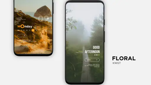 Floral KWGT screenshot