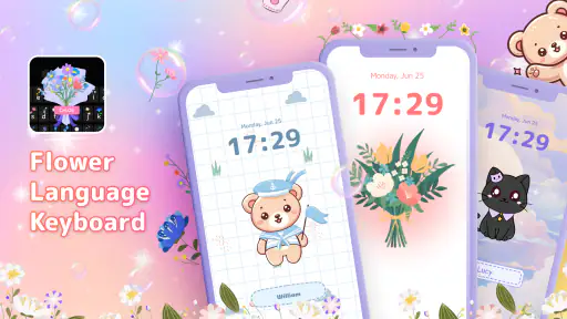 Flower Language Keyboard screenshot