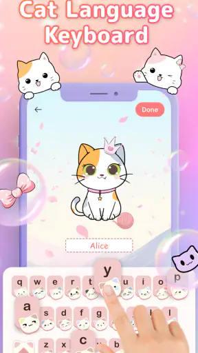 Flower Language Keyboard screenshot