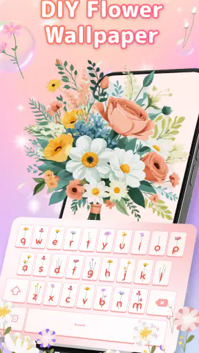 Flower Language Keyboard screenshot